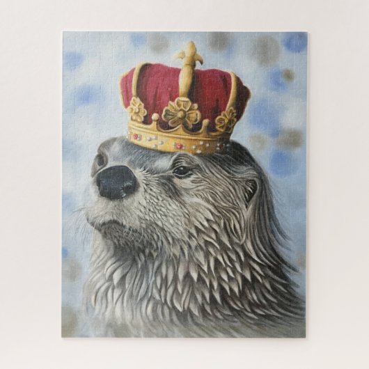 Koning Otto van Otterburg, vooraan zijn naam Legpuzzel (Verticaal)