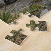 Koning Penguins en bergen in Zuid-Georgië Legpuzzel (Zijkant)