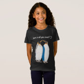 Koning Penguins T-shirt (Voorkant volledig)