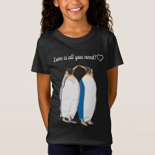 Koning Penguins T-shirt (Voorkant)