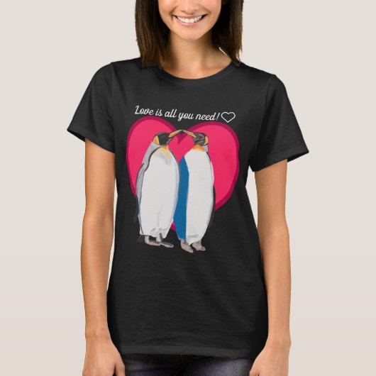 Koning Penguins T-shirt (Voorkant)