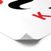 KONING POSTER (Hoek)