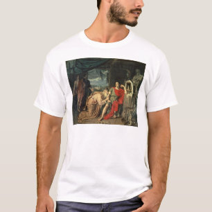 Koning Priam smeekt Achilles om terug te keren T-shirt
