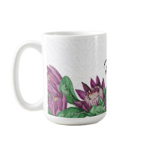 Koning Protea Aquarel Handgeschilderd