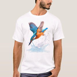 Koning Protea Exotische Aquarel Botanische T-shirt