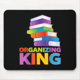 Koning Quote Plezier Voor Boekenliefhebbers Biblio Muismat