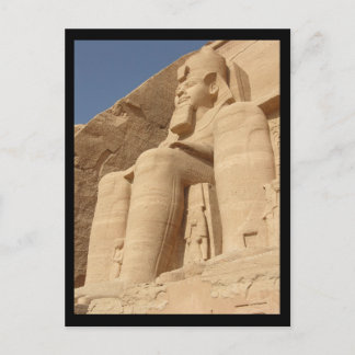 koning Ramses Abu Simbel Egypte Briefkaart