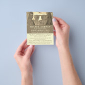 Koning Ramses II, reisbureau Advert. Flyer (Hand)