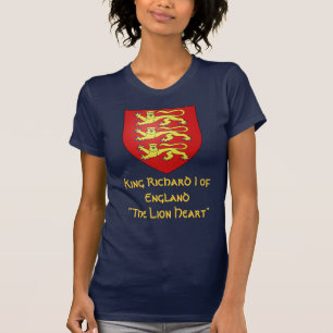 Koning Richard I of England "The Lionhart" T-shirt