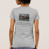 Koning Richard I "The Lionhart" T-shirt (Achterkant)