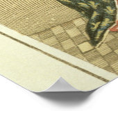 Koning Richard II (1367-1400) met zijn vader Edwar Poster (Hoek)