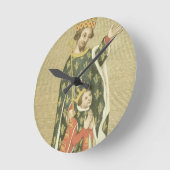 Koning Richard II (1367-1400) met zijn vader Edwar Ronde Klok (Hoek)