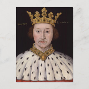 Koning Richard II van Engeland Briefkaart
