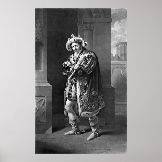 Koning Richard III 1814 Poster (Voorkant)