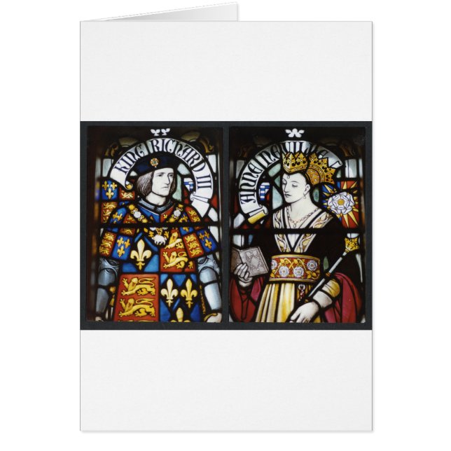 Koning Richard III en koningin Anne of England (Voorkant)
