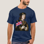 Koning Richard III houdt van Leicester - Union Jac T-shirt (Voorkant)