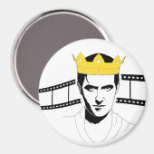 Koning Richard Magnet ronde (Voorkant / Achterkant)