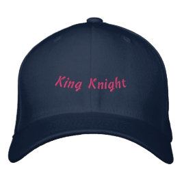 Koning Ridder Marine Elegante Hoed Mannen Trucker Geborduurde Pet
