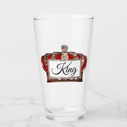 Koning "Royal Crown" Glas (Voorkant)