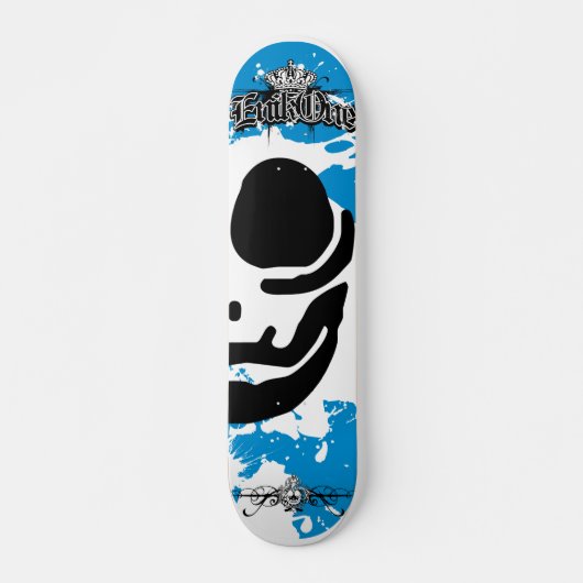 Koning Royale met kaasstix Persoonlijk Skateboard (Voorkant)