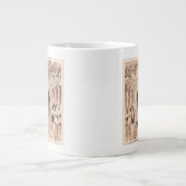 Koning Salomo omringd door dansende meisjes Grote Koffiekop (Voorkant)