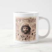 Koning Salomo omringd door dansende meisjes Grote Koffiekop (Rechts)