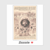 Koning Salomo omringd door dansende meisjes Sticker (Vel)