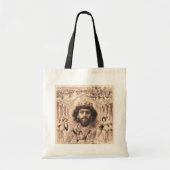 Koning Salomo omringd door dansende meisjes Tote Bag (Voorkant)