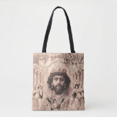 Koning Salomo omringd door dansende meisjes Tote Bag (Voorkant)