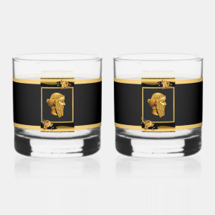Koning Sargon Drinkware Set Whisky Glas