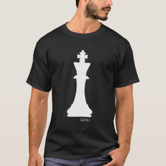Koning Schaakstuk Halloween Kostuum Schaakclub Sch T-shirt