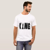 Koning Schaken T-Shirt voor Mannen (Voorkant volledig)