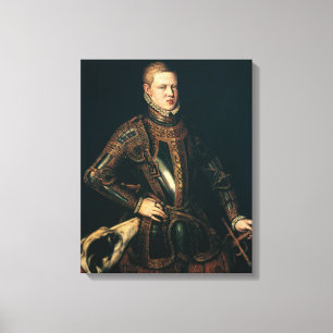 Koning Sebastian van Portugal, c.1571 Canvas Afdruk