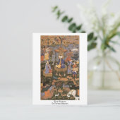 koning Solomon door Perzische meesters Briefkaart (Staand voorkant)