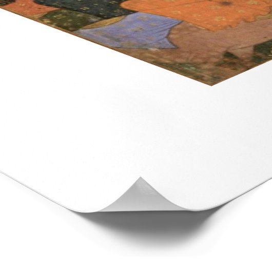 koning Solomon door Perzische meesters Poster (Hoek)