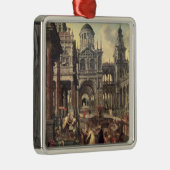 Koning Solomon en de koningin van Sheba Metalen Ornament (Rechts)