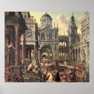 Koning Solomon en de koningin van Sheba Poster