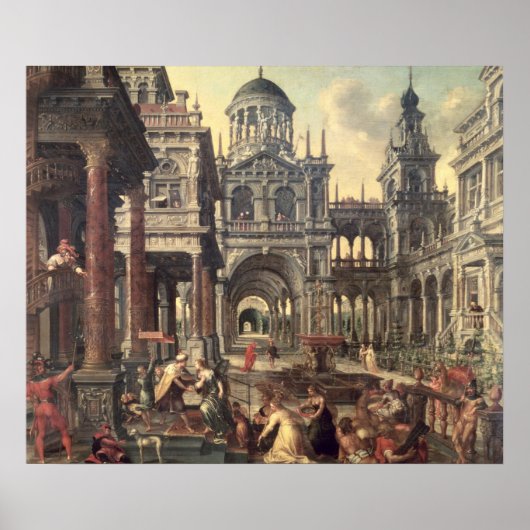 Koning Solomon en de koningin van Sheba Poster (Voorkant)