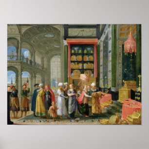 Koning Solomon en de koningin van Sheba Poster