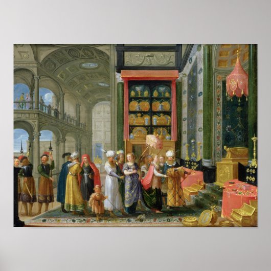 Koning Solomon en de koningin van Sheba Poster (Voorkant)