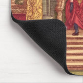 Koning Solomon op zijn troon, 1e editie Muismat (Hoek)