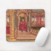 Koning Solomon op zijn troon, 1e editie Muismat (Met muis)