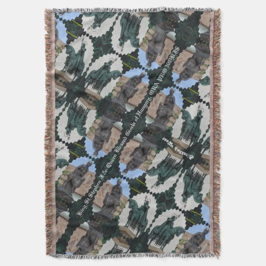 Koning Stefanus I en de zalige Gisela van Hongarij Deken (Voorkant Verticaal)