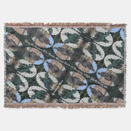 Koning Stefanus I en de zalige Gisela van Hongarij Deken (Voorkant)