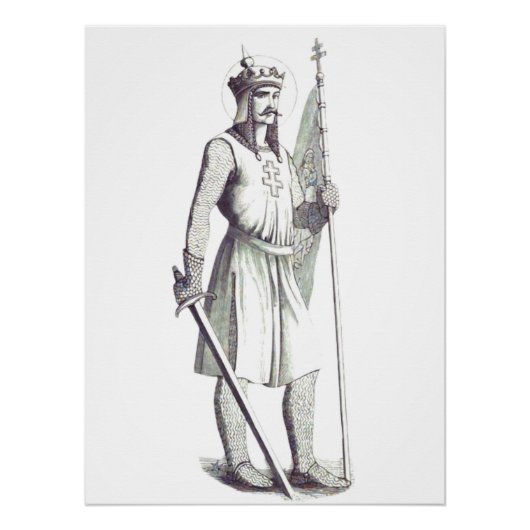 Koning Stephen Koning van Hongarije Perfect Poster (Voorkant)