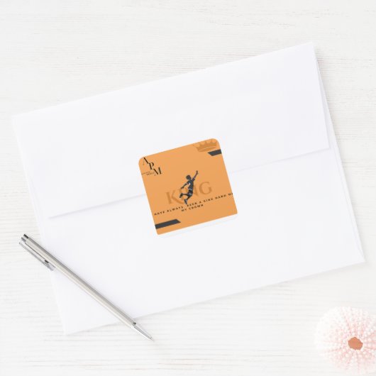Koning sticker (Envelop)
