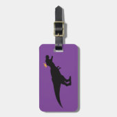 Koning T-Rex Bagagelabel (Voorkant verticaal)