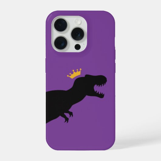 Koning T-Rex iPhone Hoesje (Achterkant)