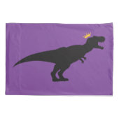 Koning T-Rex Kussensloop (Achterkant)