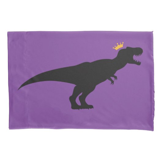Koning T-Rex Kussensloop (Voorkant)